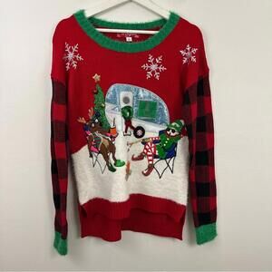 33 Degree Ugly Christmas Sweater Women's Size M